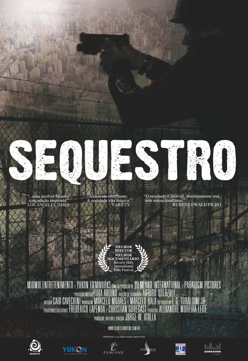 Poster for the documentary Sequestro